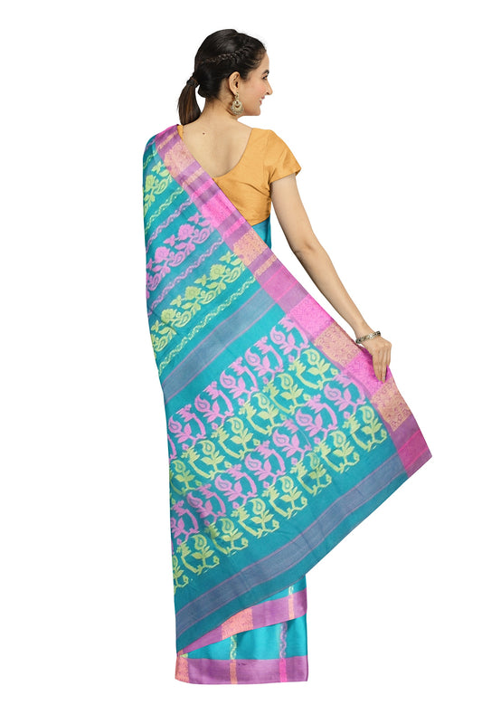 Jamdani tant saree